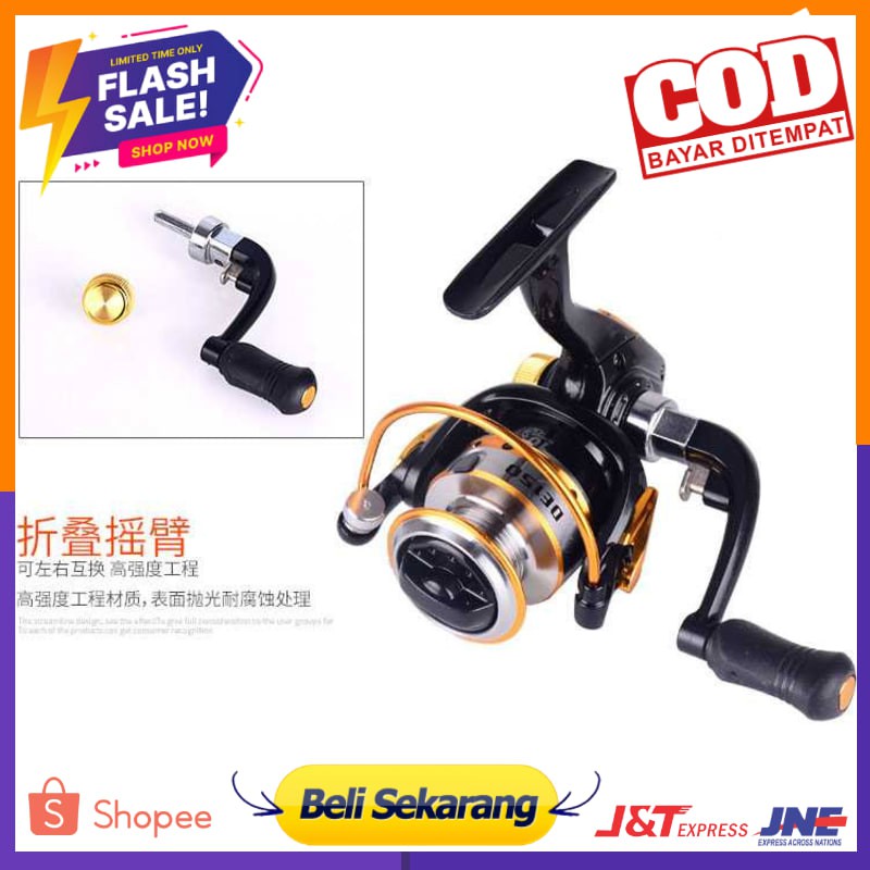 Debao DE150 Spinning Reel Pancing 5.2:1 10 Ball Bearing