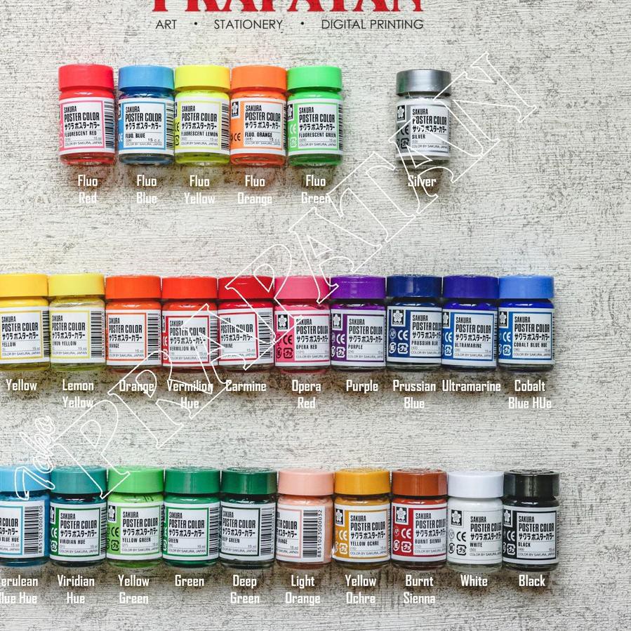 

PROMO BESAR KODE-288 Sakura Poster Color 15ml / Cat Poster Sakura 15ml