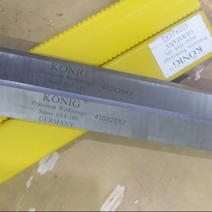 

(MEI) planner hss konig 410mm x 25mm x 3mm