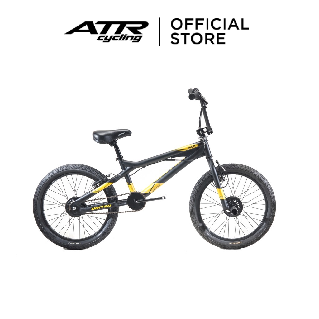 United Sepeda BMX 20-01Sp U Jumper 01 (9) Bk-Gd