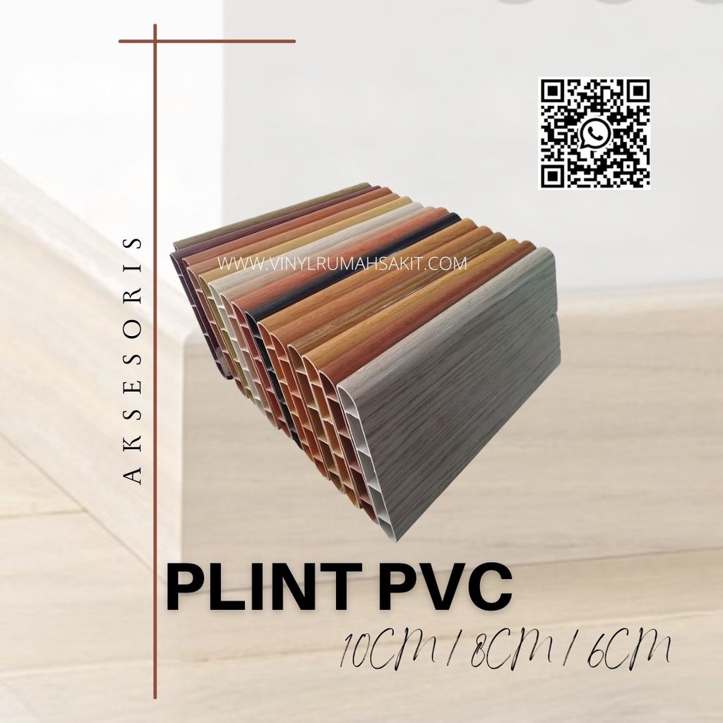 Plint PVC|List Lantai PVC|Skirting Lantai - 6cm,8cm,10cm