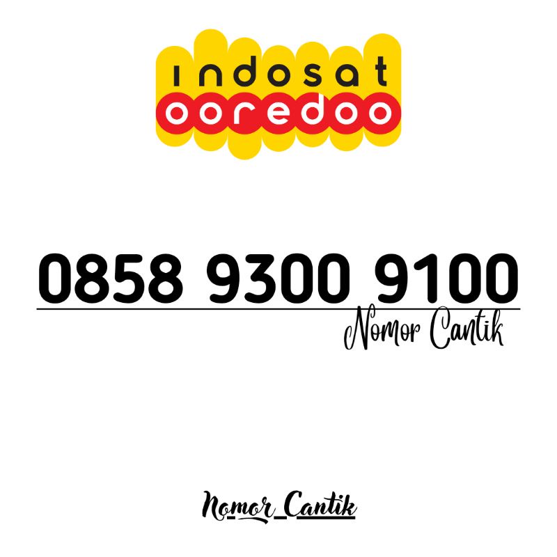 kartu perdana nomor cantik indosat mudah dihafal  300 100 im3 4g lte ratusan 200 400 500 600 700 800