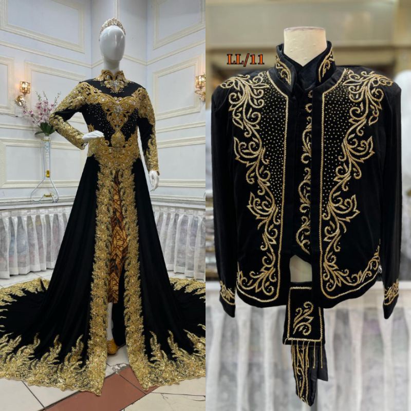 SET COUPLE PENGANTIN JAWA || BLUDRU JAWA SET BAJU PENGANTIN BLUDRU/BESKAP JAWA