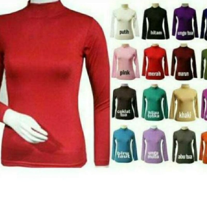 Manset Kaos Bahan Spandex / Daleman Kebaya Gamis