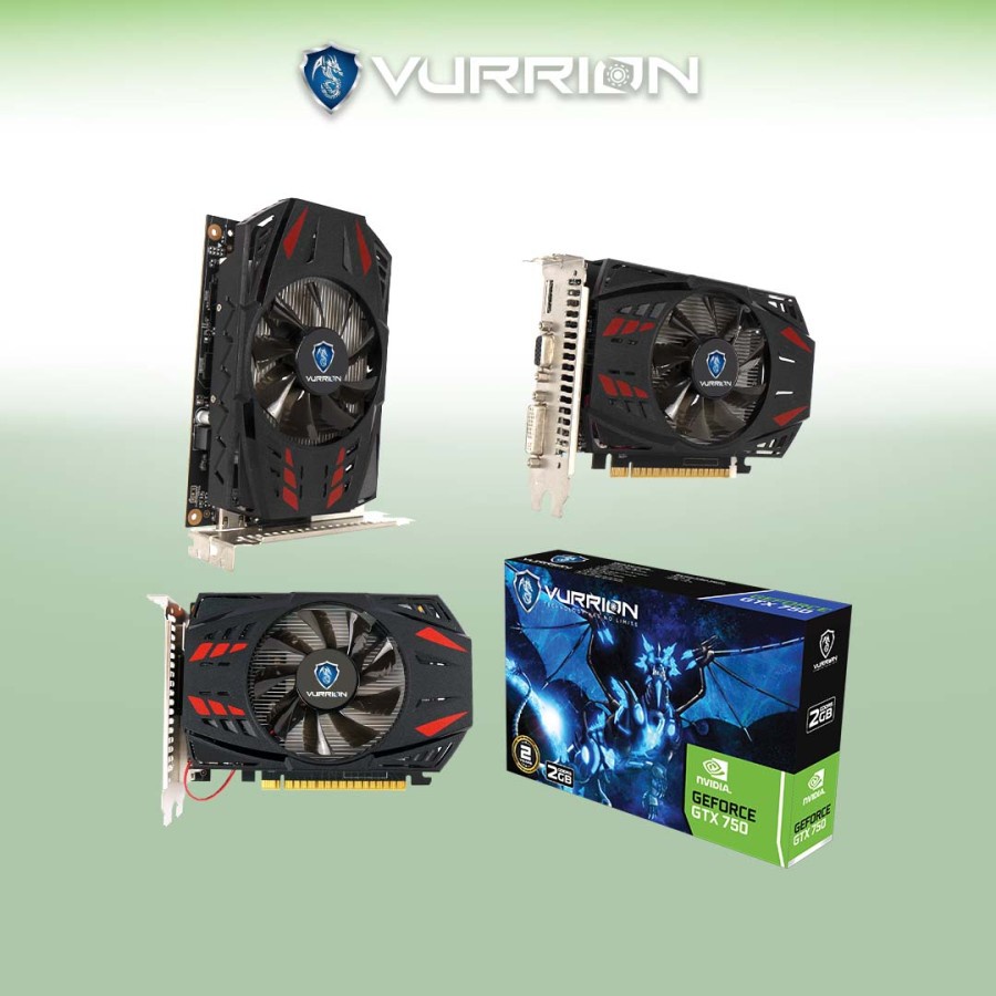 VGA VURRION GTX 750 2GB DDR5 128Bit GAMING VGA ORI