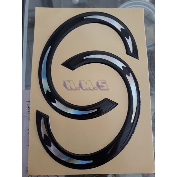 Sticker Sound Hole Gitar Reasin -+2mm Venyl