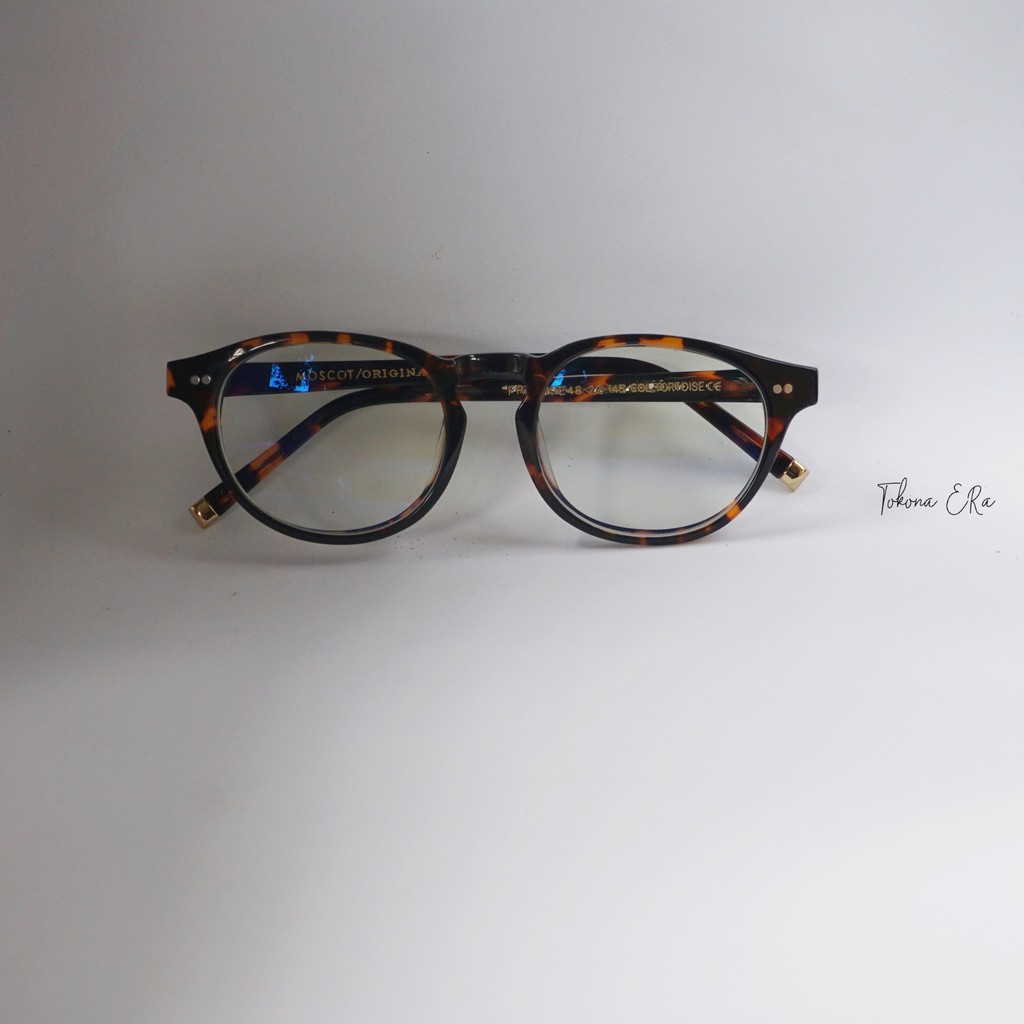 Frame pria dan wanita bulat tortoise | Frame kacamata | Kacamata vintage | Kacamata original