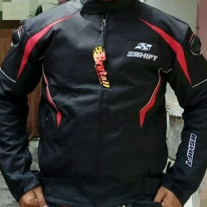 Jaket Protektor Motor Touring Shift, Tebal, Kuat, Elegant