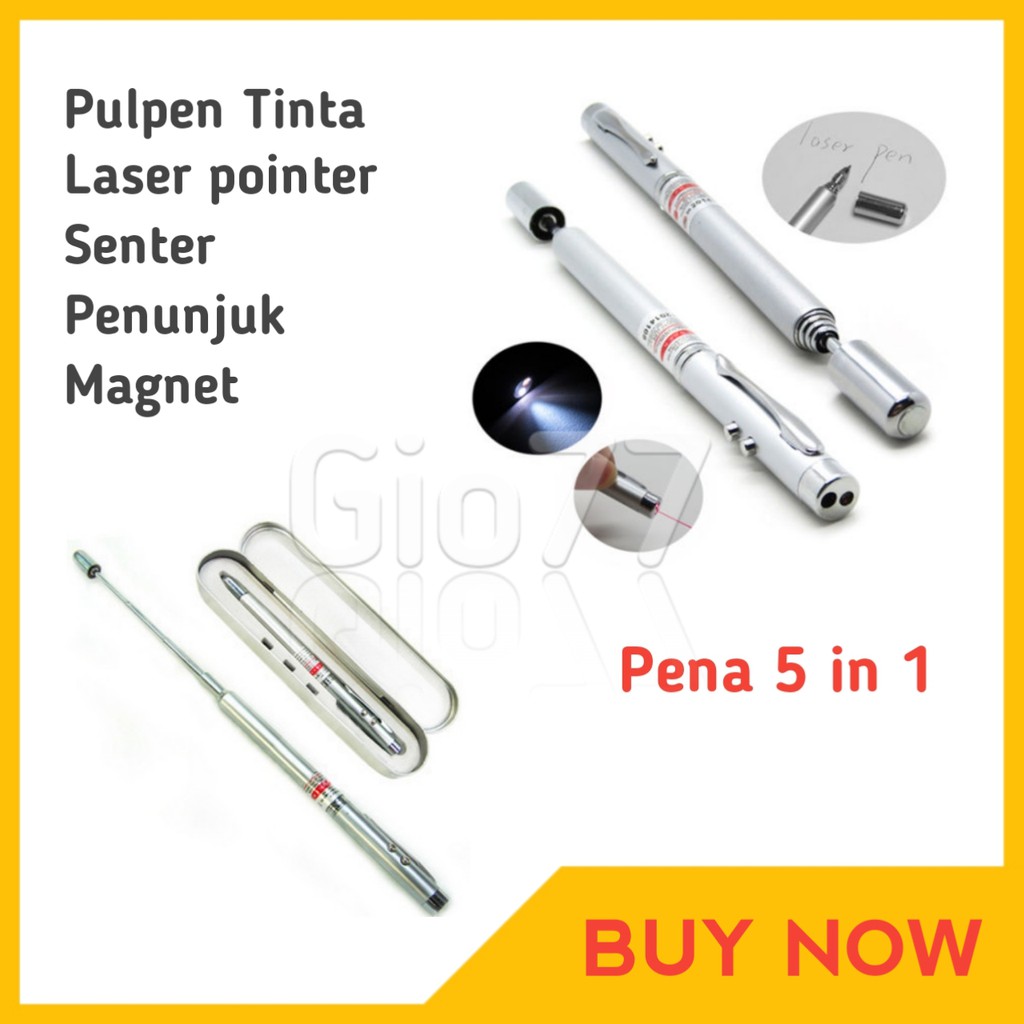 

Pena Premium 5 in 1 Laser Pointer 5RLS
