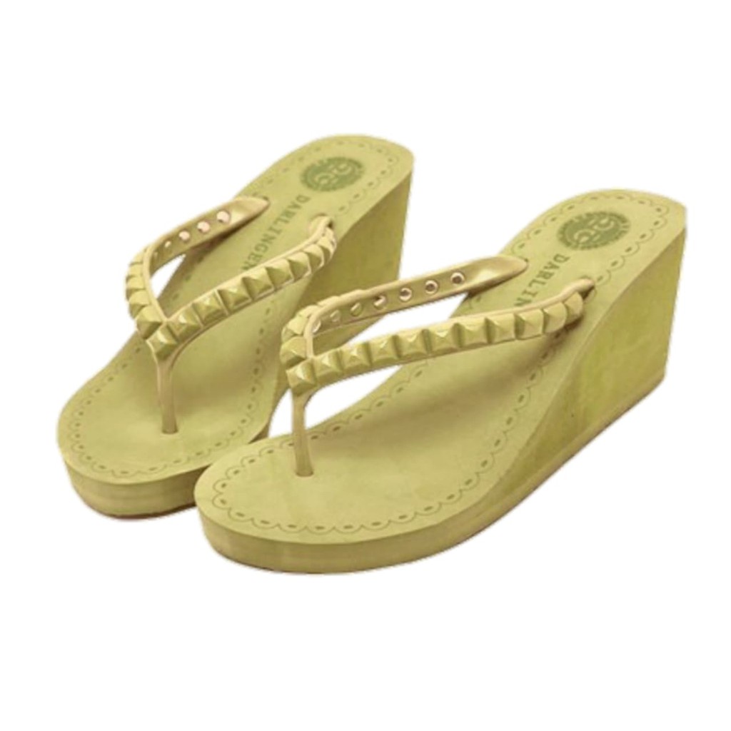 RD 008 SANDAL WEDGES JEPIT PIRAMID / SANDAL WEDGES JEPIT STUDE