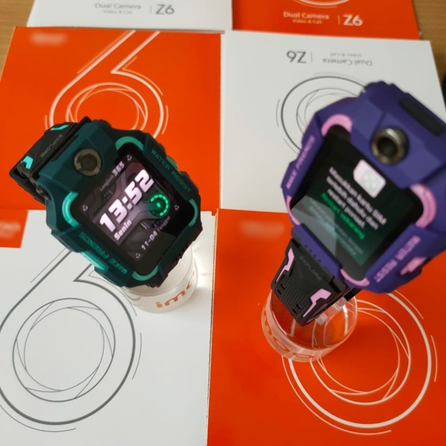 [COD] Frozen Smartwatch Jam Imoo z6 frozen anti air dan bisa video call Jam Imoo Aimo Imo Flip Dual 