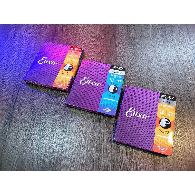 Senar gitar akustik Elixir