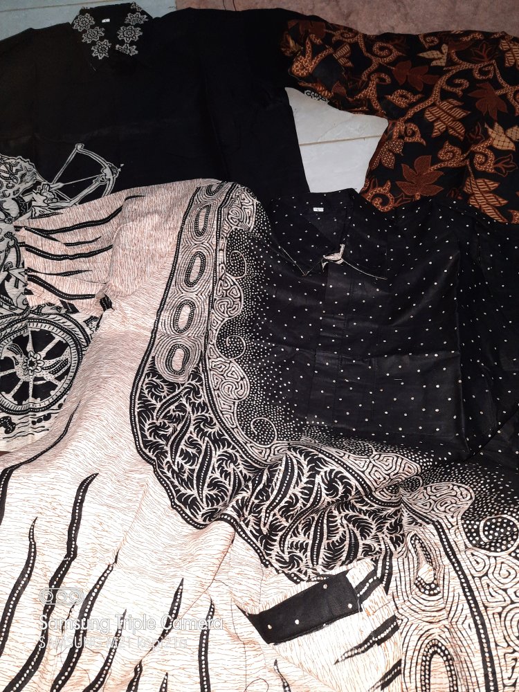 Hem Batik Pria Terbaru Lengan Pendek.seragam Bisa Cod Murah Kualitas Standart Batik Pekalongan