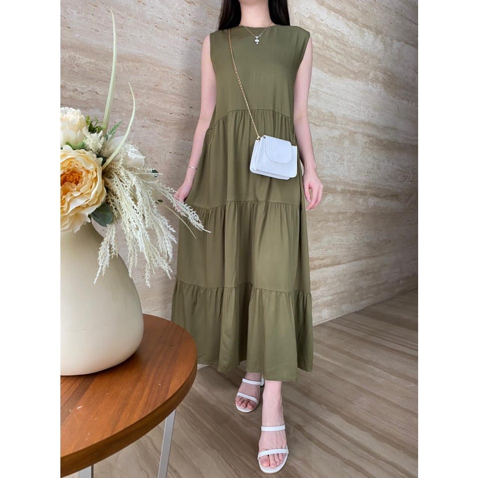 Baju dress wanita Inner dress atasan wanita dress wanita gamis muslim baju atasan wanita terbaru dress