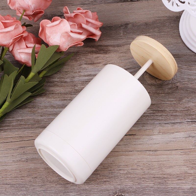 CRE  Automatic Pop-up Cotton Bud Swabs Toothpick Dispenser Case Home Hotel Decoration