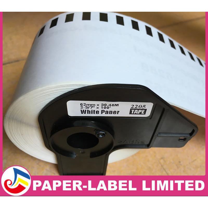 

Kertas Label / Label Compatible Brother White Paper DK-22205