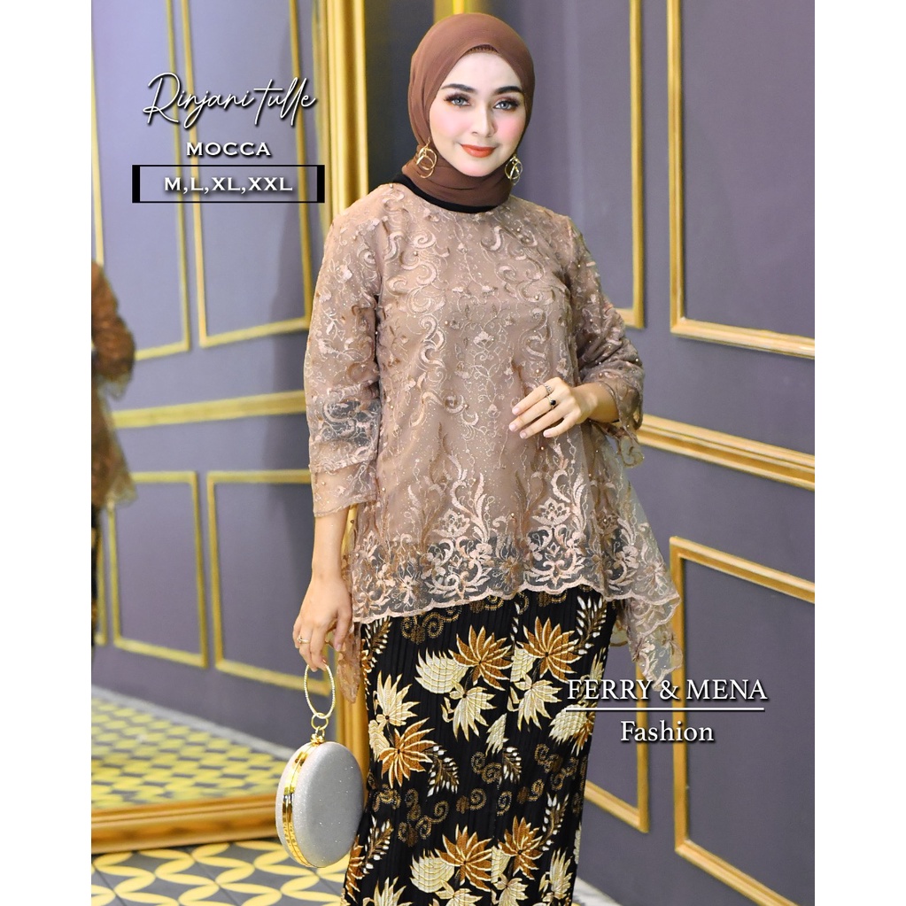 Gallery kebaya - Setelan kebaya rinjani tille / kebaya modern / kebaya wisuda / briadsmaids