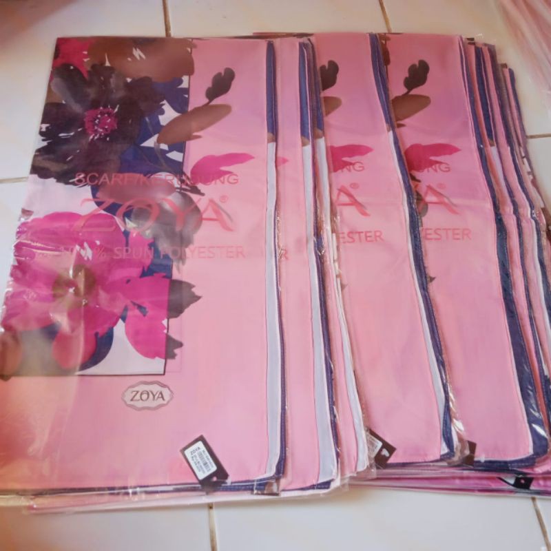 Zoya scarf molly pink