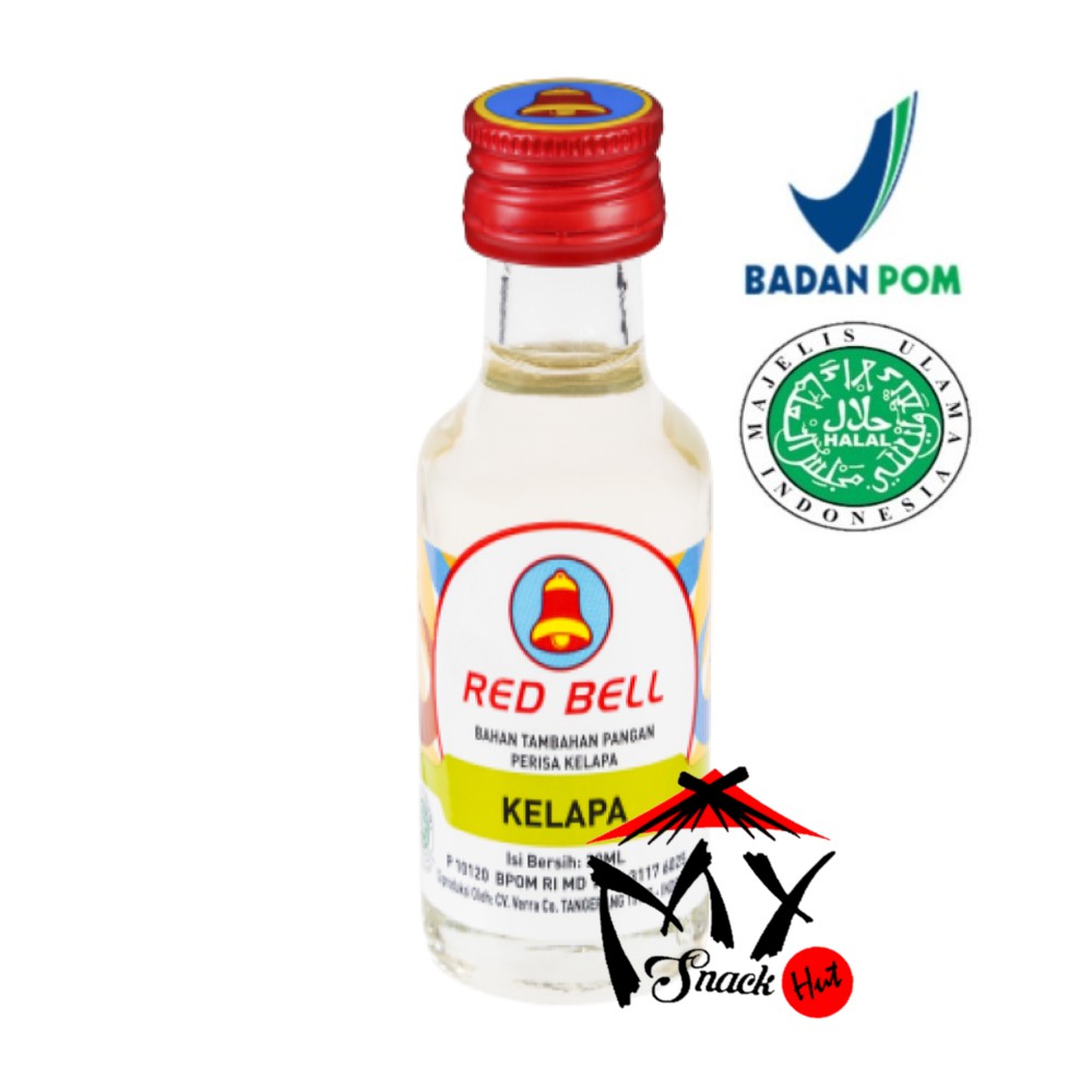 RED BELL FLAVOUR KELAPA 30ML - RED BEL ESSEN COCONUT FLAVOR - REDBELL ESEN KELAPA - ESSENCE KELOPO