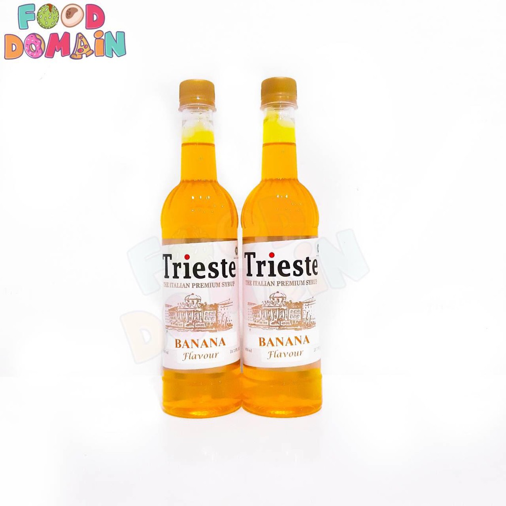 

Trieste Syrup Banana - Sirup Rasa Pisang - 650ml