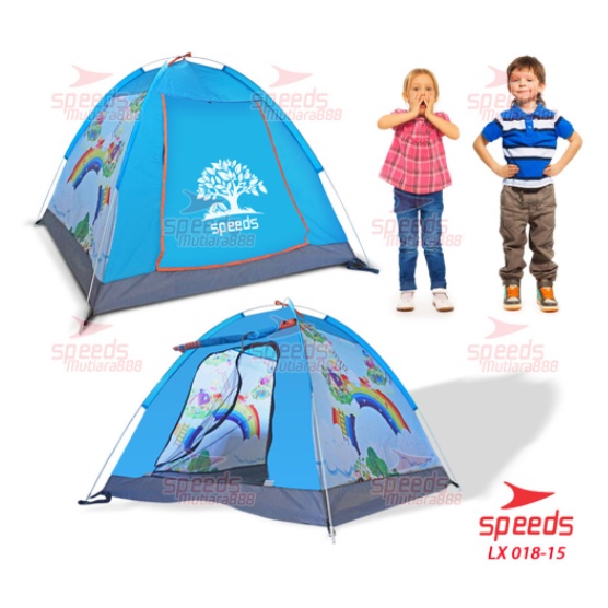 Sekawantoys Mainan Tenda Anak  Motif Kartun Buka Otomatis Anti Air