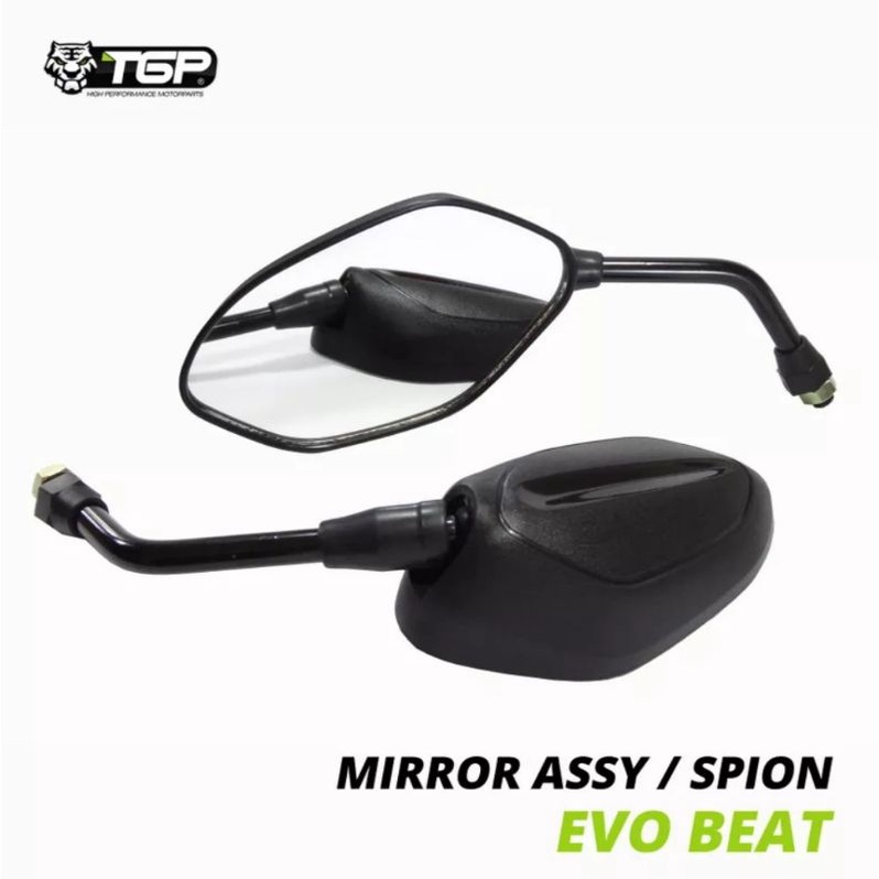 Kaca spion mirror evo beat honda short bar tgp