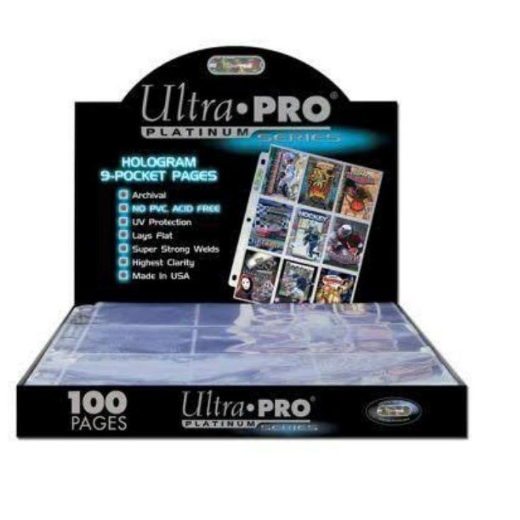 Ready Stok Ultra Pro binder A4 & A5 sleeve 9p 2p 4p Platinum Page 3 holes & 2 holes (MIN PEMBELIAN 5