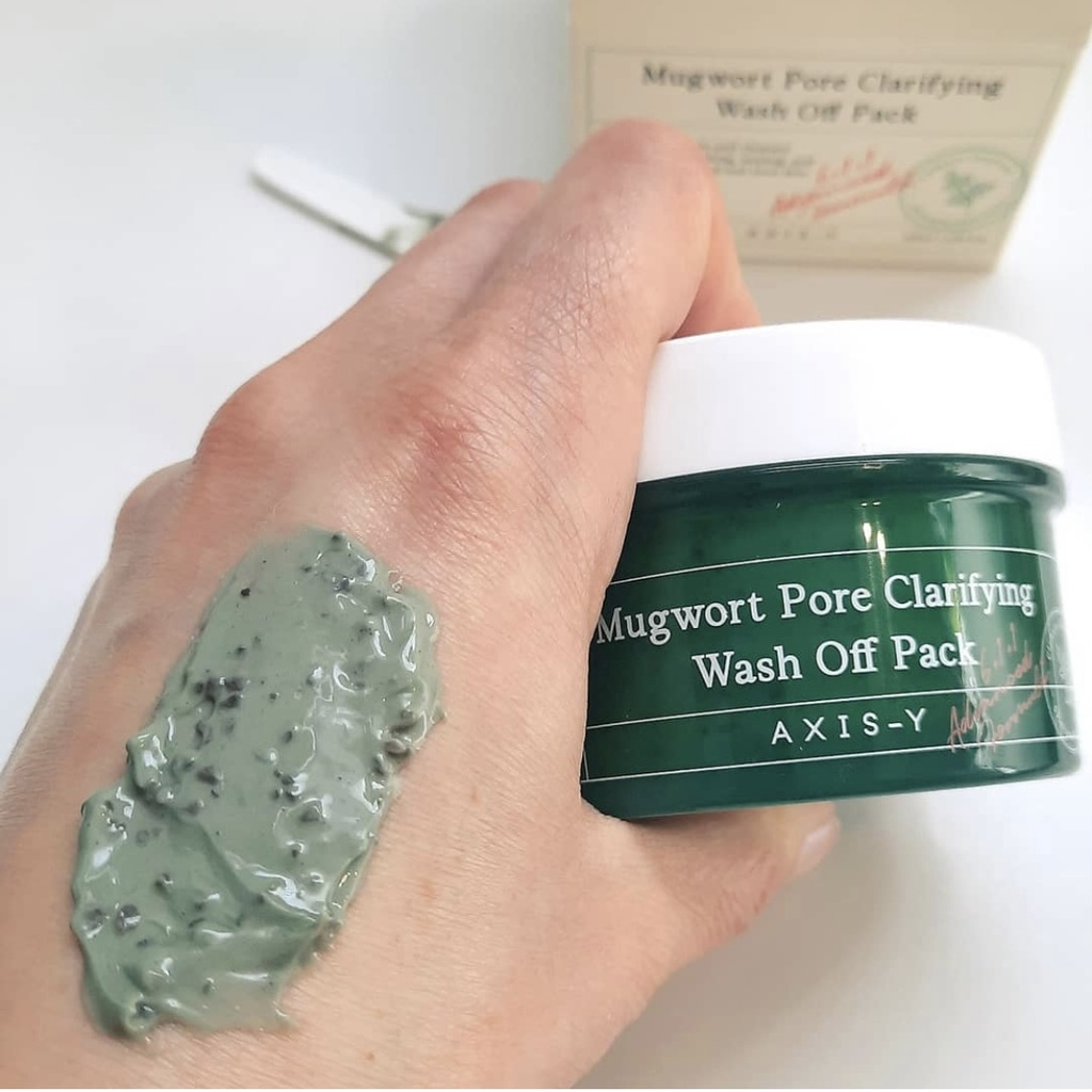 AXISY/AXIS-Y Mugwort Pore Clarifying Wash Off Pack/Clay Mask 100ml