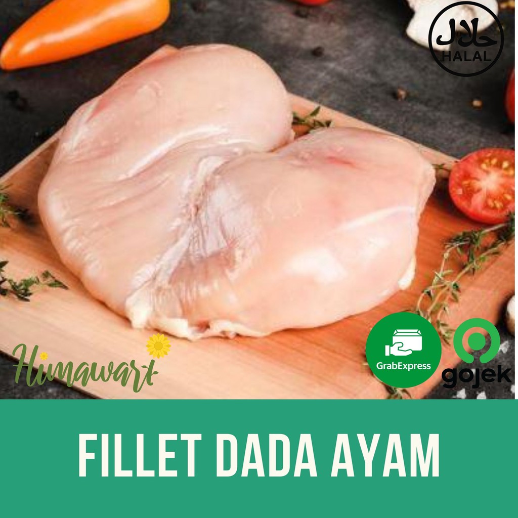 

FILLET DADA AYAM / BONELESS DADA AYAM SKINLESS - 1 Kg