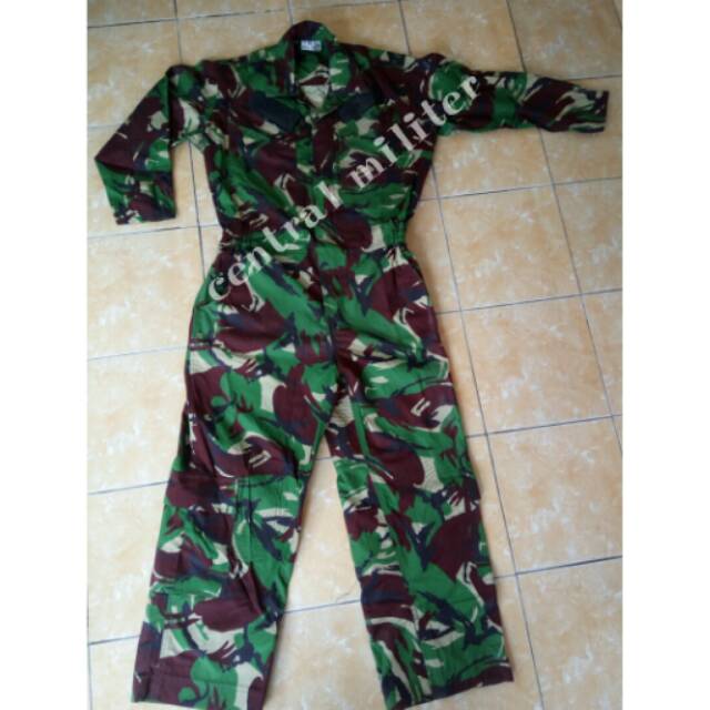 Wearpack loreng standar tni kode 57-katelpak loreng-coverall-ovroll-werpak