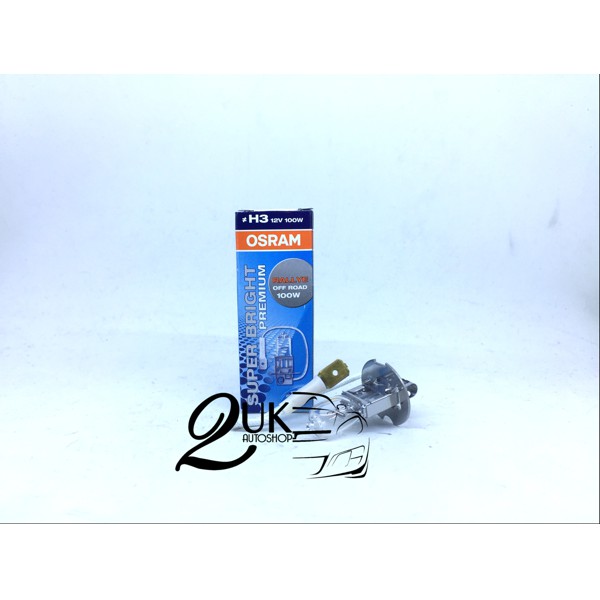 Lampu Bohlam Mobil Original / Standard OSRAM H3 / H 3 12V 100W