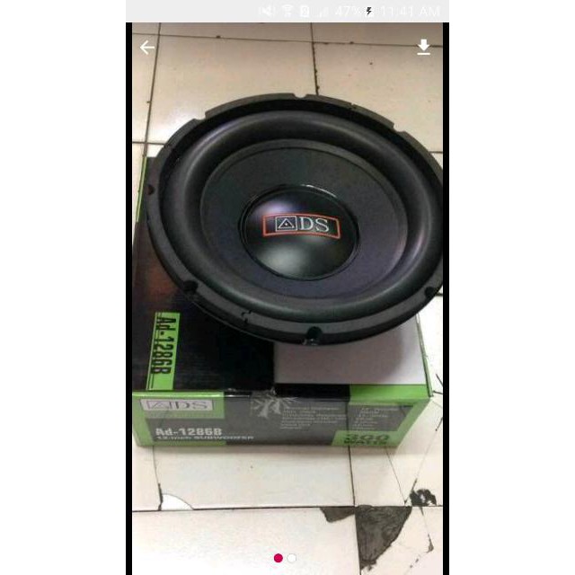 Subwoofer Ads 300 Watt 12 inch Murah Terbaik