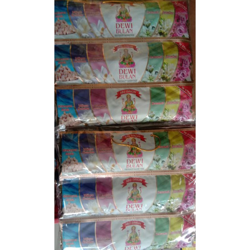 Dupa Dewi Bulan 6 aroma Renteng