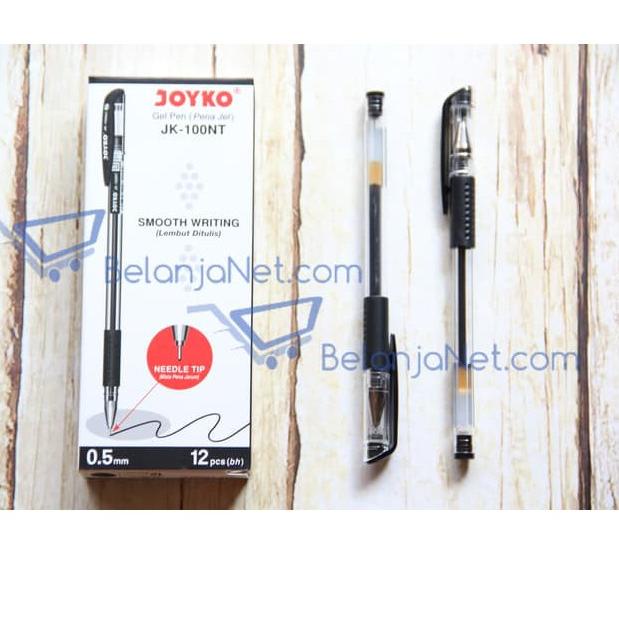

Paling Murah! Pen Gel Joyko JK-100NT (Ujung Jarum / Tajam) 0.5mm [1 LUSIN] Berkualitas