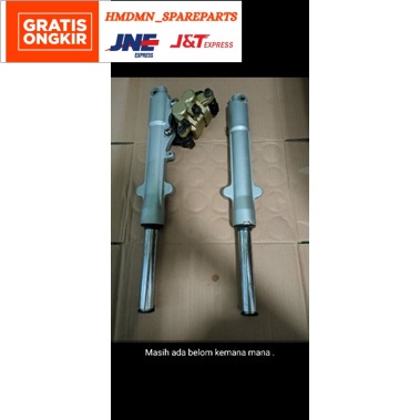 shock/sok depan yamaha nouvo z/lele & kaliper original copotan motor dealer