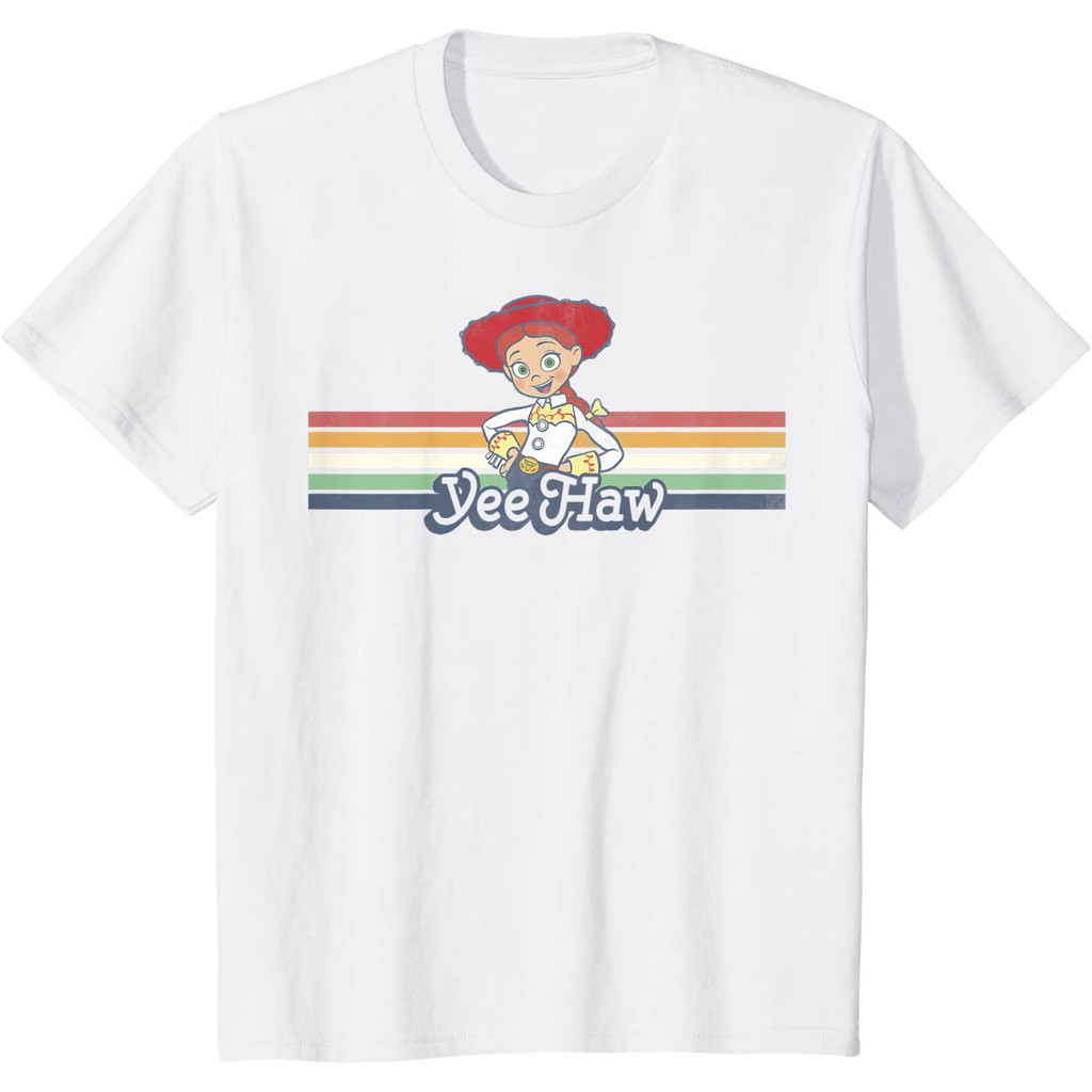 Baju Anak Disney Pixar Toy Story Jessie Cowgirl Rainbow Stripe Yee Haw