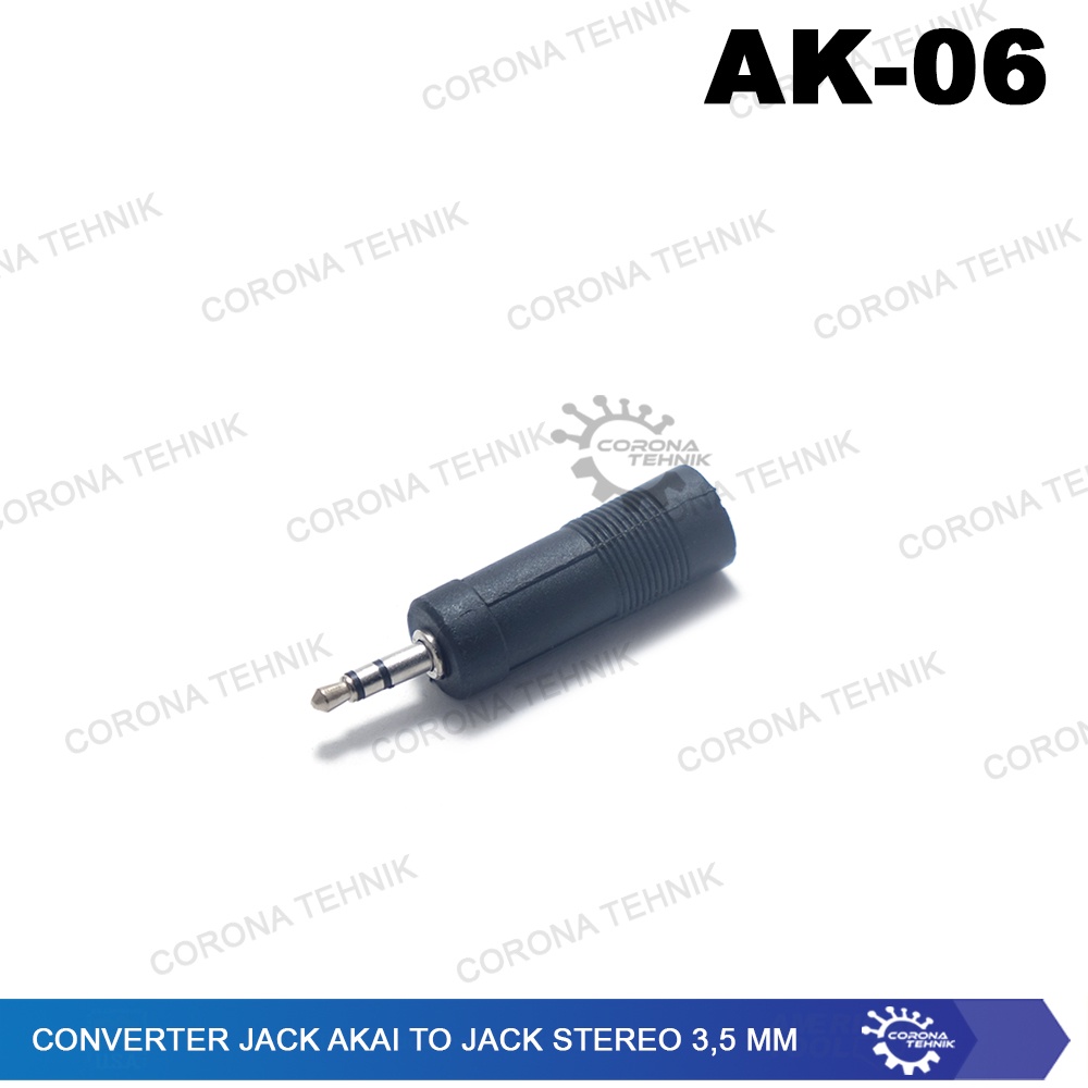 Jack Akai To Converter Jack Mini Stereo 3,5 mm