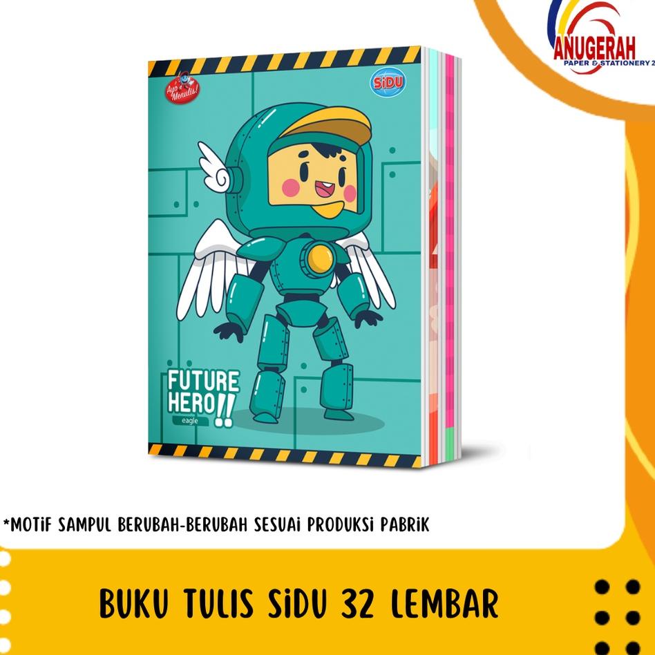 Buruan Stok BUKU TULIS SIDU 32 LEMBAR (PAK)