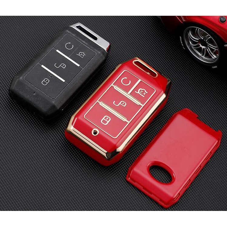 Case Pelindung Remote Kunci Mobil Bahan TPU Lembut Dengan 4 Tombol Untuk BYD Qin EV e2 Yuan 535 e1 e3 s2 360