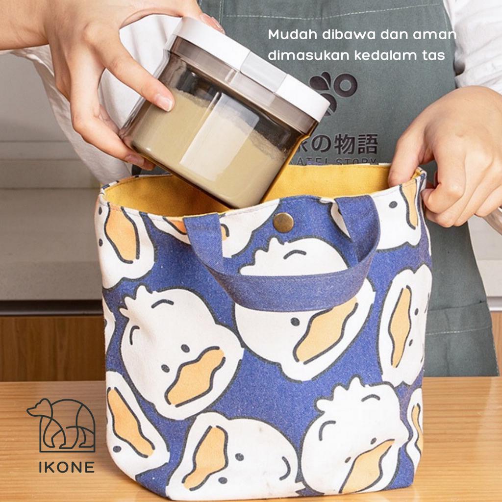 【IKONE】YOMA Toples Kotak Penyimpanan Makanan Toples Susu Kedap Udara Berkualitas Suction Vacuum Sealed Box Kotak Vakum Food Container