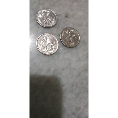 uang koin australia 5 cen