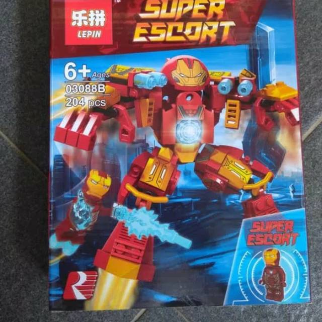 Lego Ironman Hulkbuster The Avengers Marvel Superheroes Bootleg Kw
