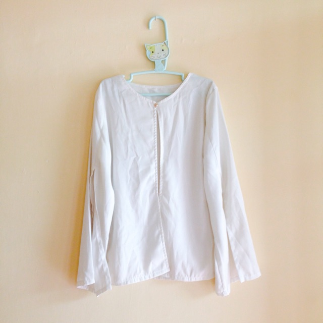 Cape blazer white