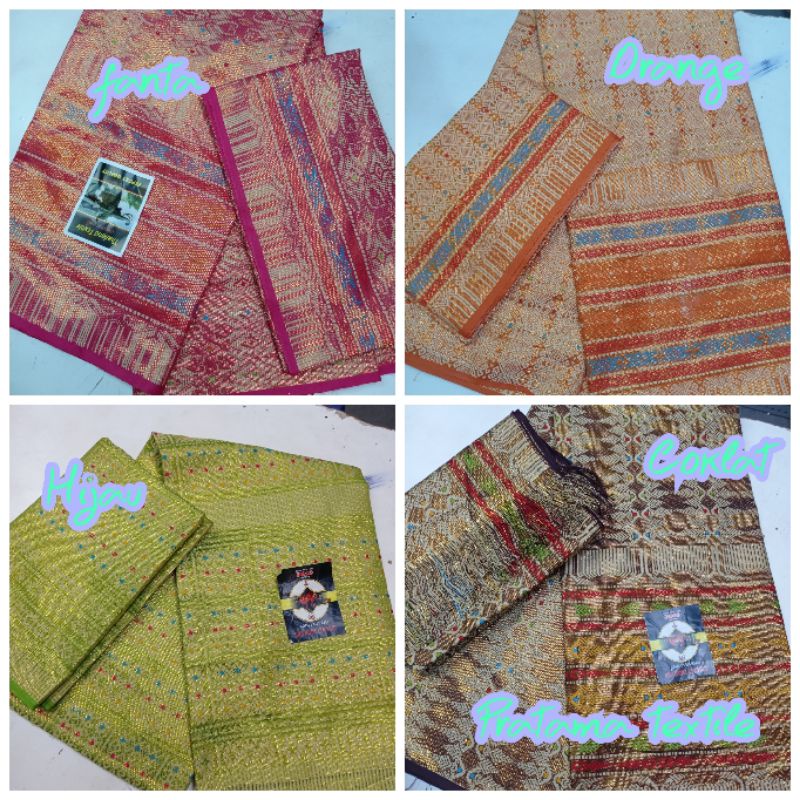 kain songket slendang Thailand (untuk bawahan kebaya)