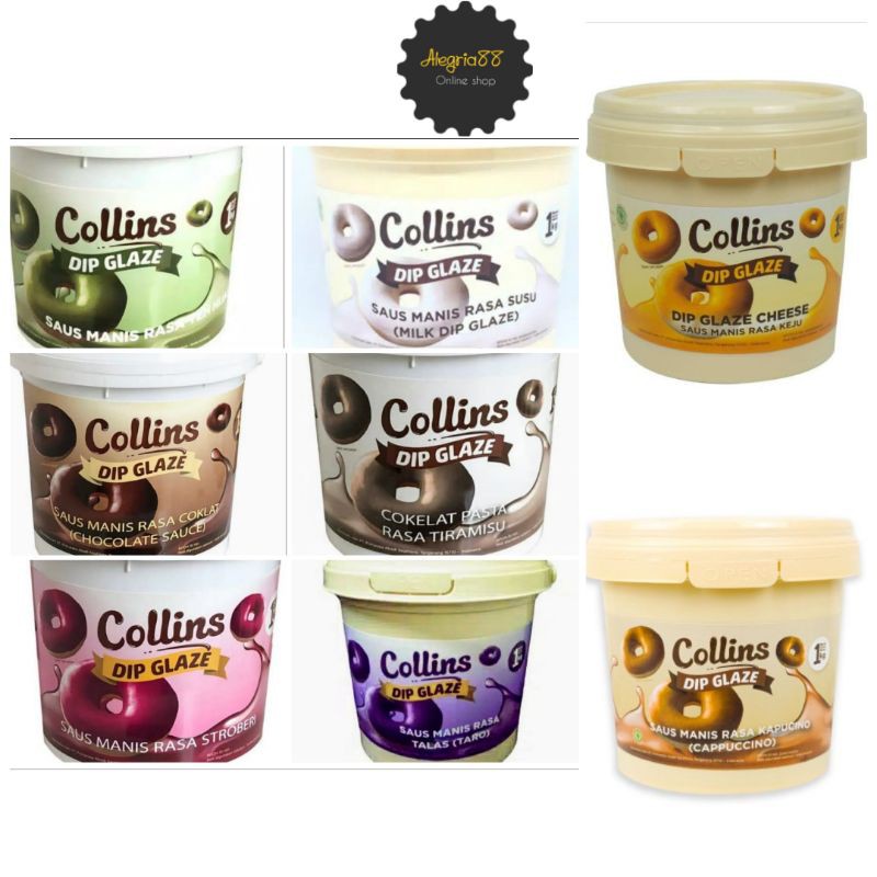 

Collins dip glaze 1kg (khusus instan)