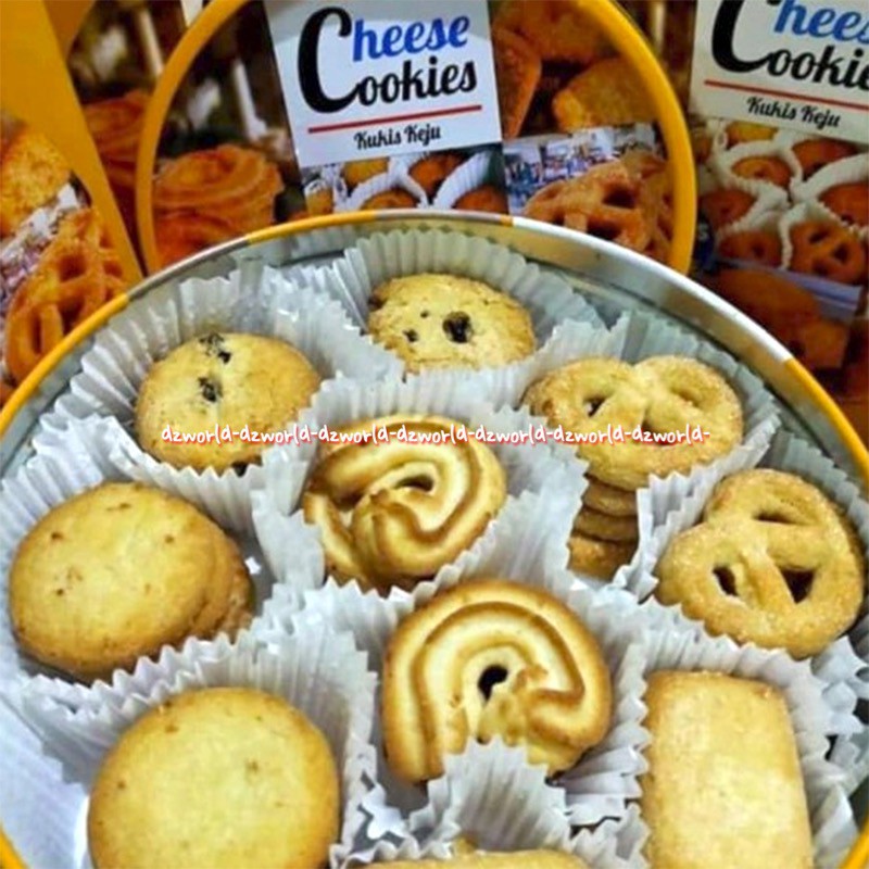 Serena Cheese Cookies Kukis keju 450gr Aneka Snack Cemilan Keju Kaleng Want Cookies Say Cheese Serrena