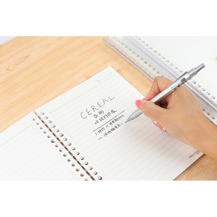 

Sale!!! Binder A5 Cover Transparan Wengu Bagus