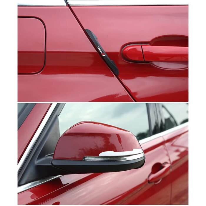 Car Door Guard Pelindung Pintu Spion Mobil Karet Anti Gores Benturan Logo