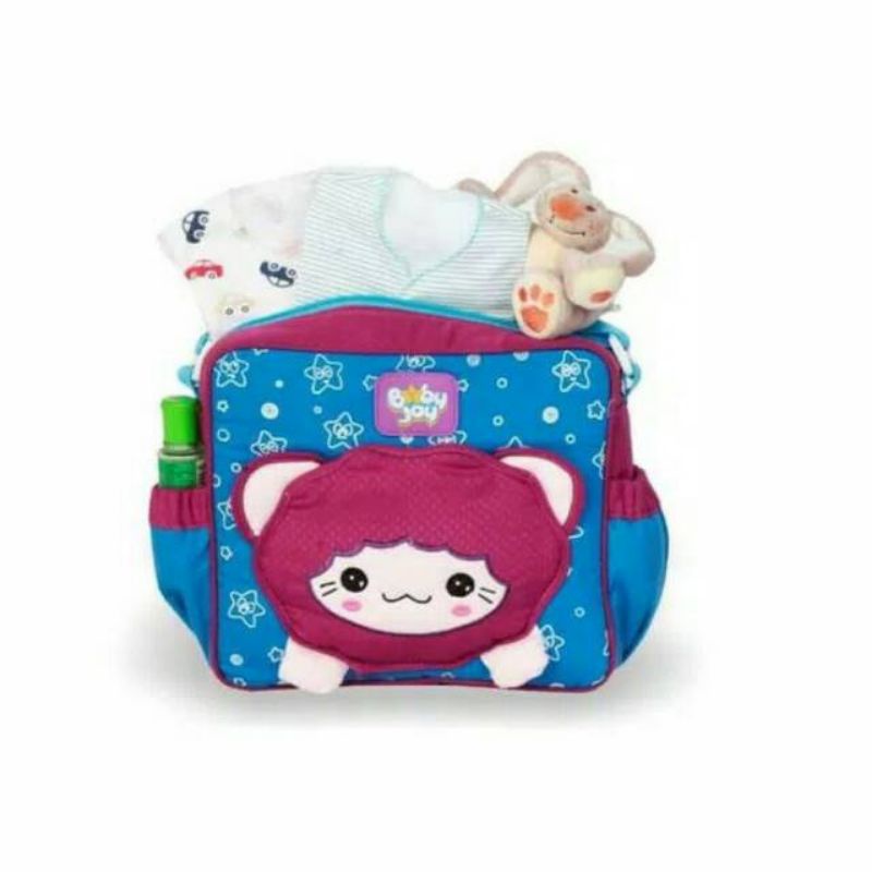 Baby Joy Tas Bayi Kecil Pixie Series - BJT1021 Warna Pink / Biru