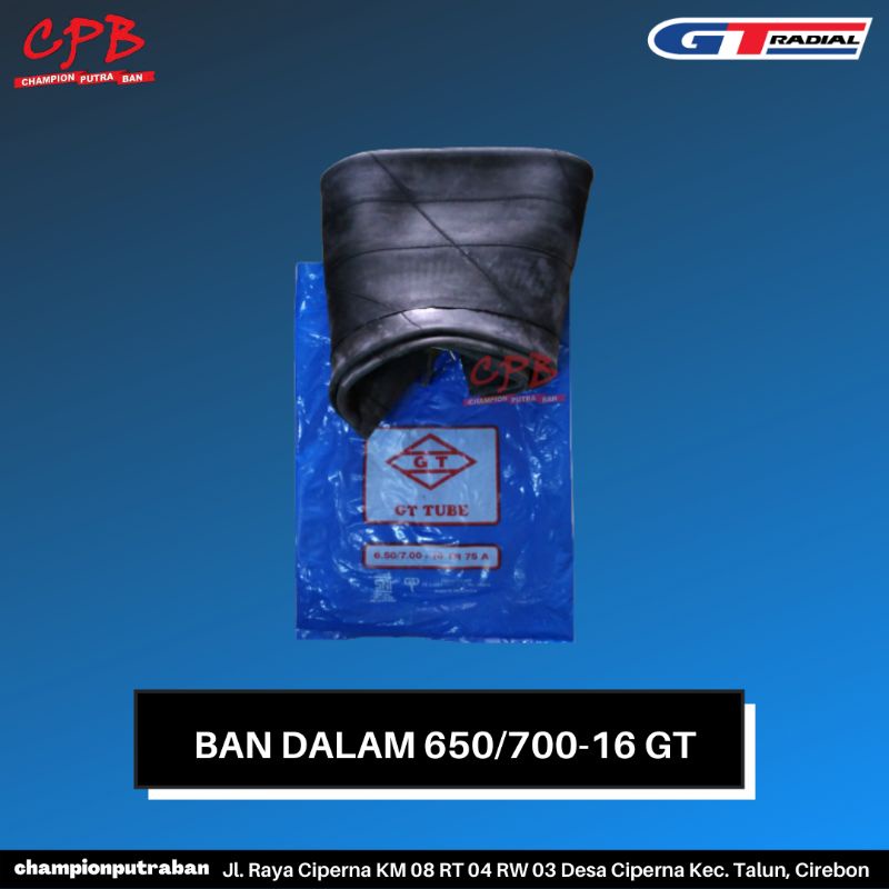 BAN DALAM MOBIL 650/700-16 GT GAJAH TUNGGAL